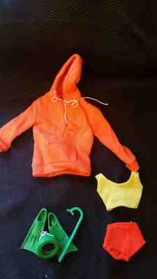 Vintage 1964 Barbie Skin Diver outfit with accessories Complete
