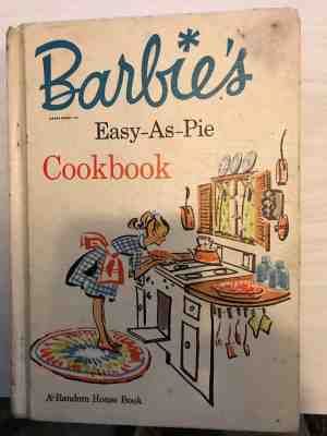 Barbie Easy As Pie Cookbook Random House 1964 