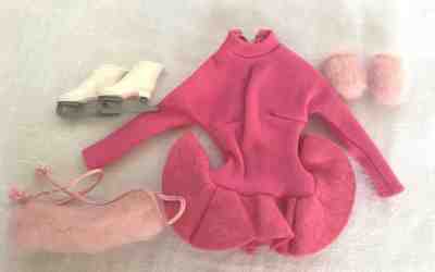 Vintage Barbie Mattel Doll Clothes Skaters Waltz #1629, 1965-6