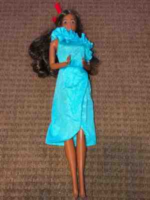 VINTAGE 1966 AFRICAN AMERICAN BLACK MATTEL BARBIE DOLL MADE IN PHILIPPINES