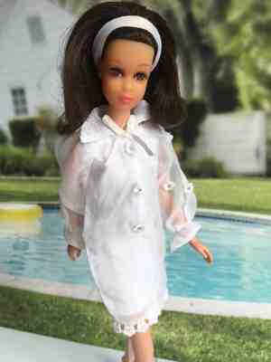 Vintage Barbie~ Francie ~ #1280 “Cool White” (1967) ~ Dress Only ~