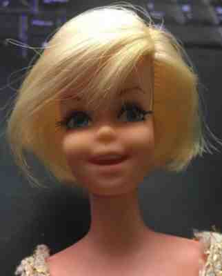 Mattel MOD #1180 Casey Twist 'N Turn doll 1967 blonde Original swimsuit