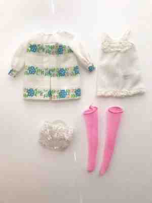 Vintage 1969 Francie Fashion Outfit #1229 Sugar Sheers  Almost Complete EUC