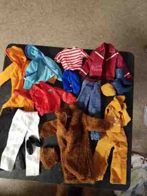 Lot Of Vintage Ken & Friends Barbie Doll Clothes Clothing 1970s 1980s Outfits