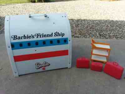 VINTAGE 1970'S MATTEL BARBIE'S FRIEND SHIP PLANE UNITED AIRLINES