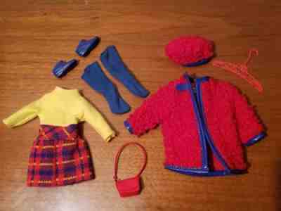 Vintage Skipper #1746 Wooly Winner (1970-71) with purse hat socks shoes Complete