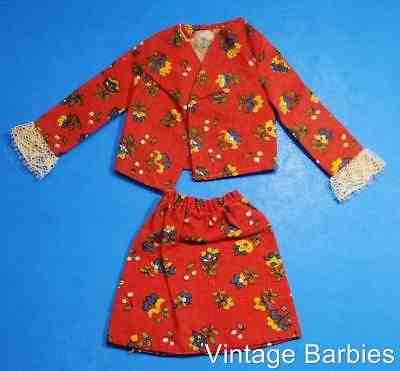 Barbie Doll Best Buy #7748 Skirt & Jacket Near Mint ~ Vintage 1970's