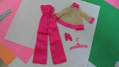 Vintage Mod Francie 1970 Satin Happenin' #1237 Complete and Excellent Lot! 70