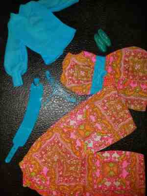 Vintage Barbie Doll Mood Matchers Outfit #1792 Mod 1970