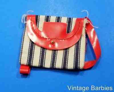 Barbie Doll Overall Denim #3488 Backpack HTF Near Mint ~ Vintage 1970's