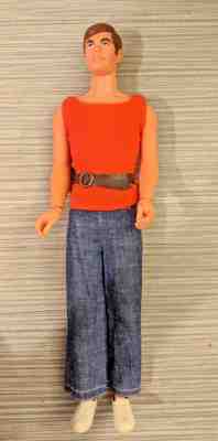 Mattel Vintage Barbie 1970s BUSY KEN Holding Hands - Great Condition