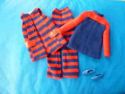 VINTAGE FRANCIE STRIPED TYPES #1243 (1970) EXC & COMPLETE