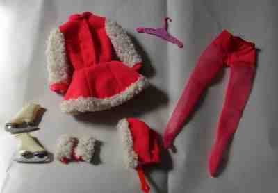 Vintage 1970 Mattel Barbie Outfit ~ Mod ~ Skate Mates # 1793 ~ Complete 