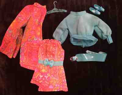 Vintage Barbie Mod Mood Matchers Complete Outfit #1792 HTF Belt & Shoes 1970