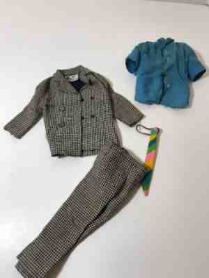 Vintage 1970 KEN OUTFIT #1434 BIG BUSINESS SET BARBIE Mattel 