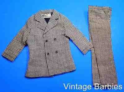 Ken Doll Big Business #1434 Blazer & Pants Excellent ~ Vintage 1970's