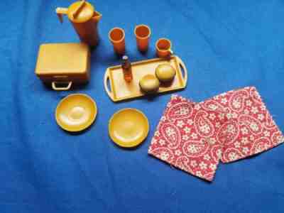 Barbie Doll Friendship Plane #8639 Serving Tray HTF ~ Vintage 1970's