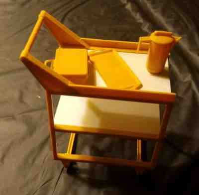 Barbie Doll Friendship Plane #8639 Serving Tray HTF ~ Vintage 1970's