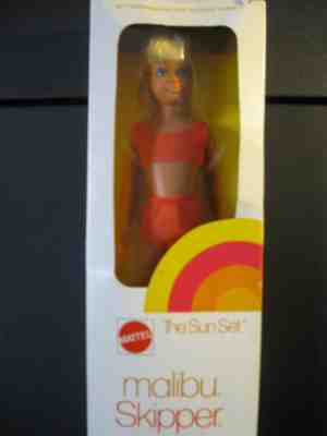 1970s Vintage Mattle THE SUN SET MALIBU SKIPPER #1069