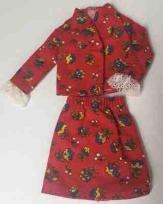 Vintage Barbie Best Buy #7748  Red Skirt And Jacket 1970's (Excellent)