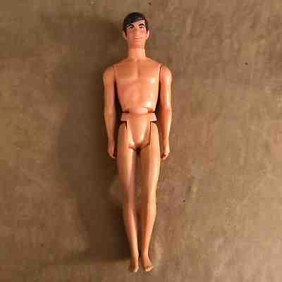 Golfing Ken doll free moving golf swing Barbie 1970s dark hair vintage sports