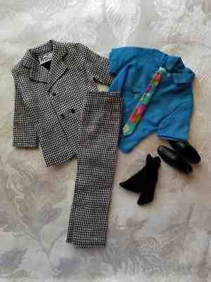 Vintage Barbie Ken Fashion Outfit #1434 Big Business 1970 Complete