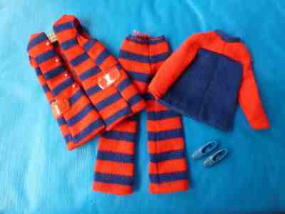 VINTAGE FRANCIE STRIPED TYPES #1243 (1970) EXC & COMPLETE