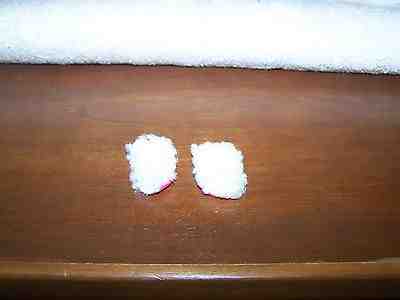 VINTAGE BARBIE SKATE MATES (1970-1971) #1793 RED MITTENS WITH FURRY TOPS HTF