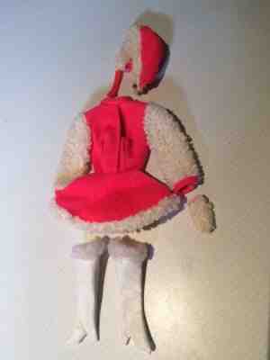 Vintage Mod Era Barbie Fashion SKATE MATES # 1793 1970 With Boots Substitute
