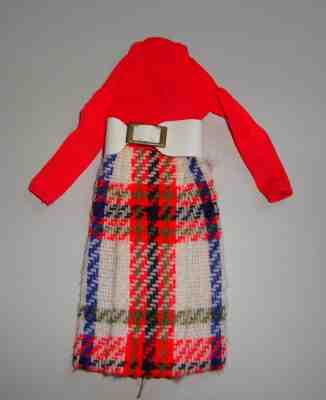 Vintage Francie 3444 Midi Plaid 1971-1972