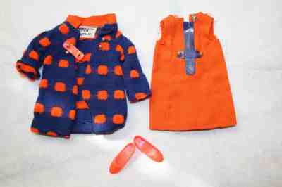 Vintage Skipper #3472 Double Dashers (1971) with original neon orange flats
