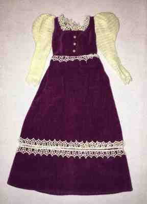 Vintage Barbie Victorian Velvet Fashion #3431 1971-72