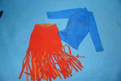 #3426 Turtle N Tights 1971-1972 Skirt shirt VIntage Barbie doll HTF
