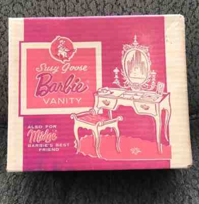 Barbie furniture Vintage Susy Goose Vanity by Mattel 1963 New!