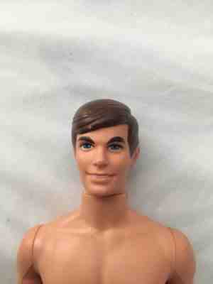 1972 Busy Ken Doll with Holding Hands MOD Era Vintage Barbie Boyfriend