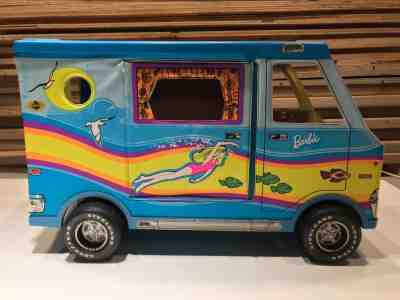 Barbie Beach Bus Surfer Dodge Van Motorhome 1973 Blue