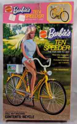 vintage barbie bicycle