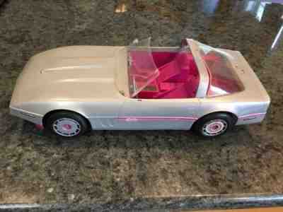 VINTAGE 1983 Vtg Mattel Barbie Silver 'CORVETTE’ #4935 Low Miles One Owner