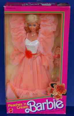 peaches and cream barbie 1985