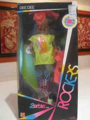 1985 ROCKERS BARBIE  'DEE DEE'  NRFB