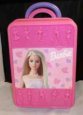 Vintage Mattel Barbie 1997 Rolling Luggage - Suitcase - Doll Storage
