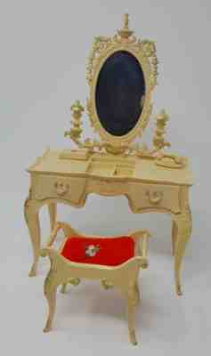 Vtg Susy Goose Barbie Doll Vanity Furniture 1964 Rare