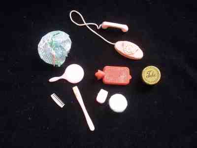 Vintage Barbie Boudoir Pak #1834 includes most pieces in good shape