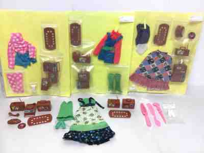 VINTAGE BARBIE - BUSY HOLDING HANDS TALKING OUTFIT LOT, STEFFIE, ETC