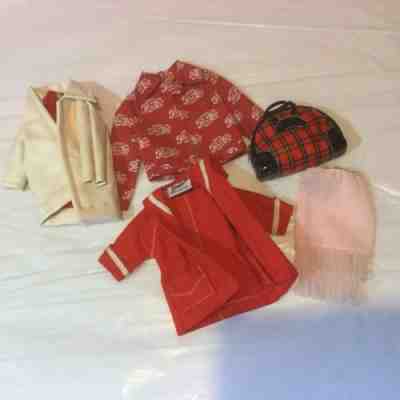 Vintage 1960’s Barbie Doll Clothing Lot , Winter Holiday Pepsi Resort Jackets +