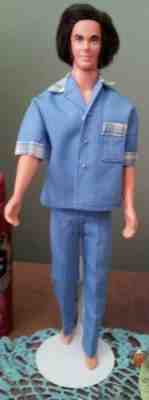 Mod Hair Ken #4224 1972 Barbie Mod Pajamas Jammies Vintage
