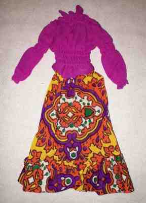 Vintage Barbie Purple Pleasers Fashion #3483 1972 mint