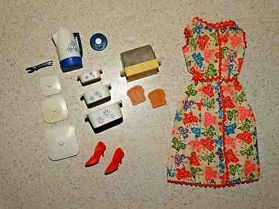 Barbie:  VINTAGE Complete BRUNCH TIME Outfit w/BONUS!