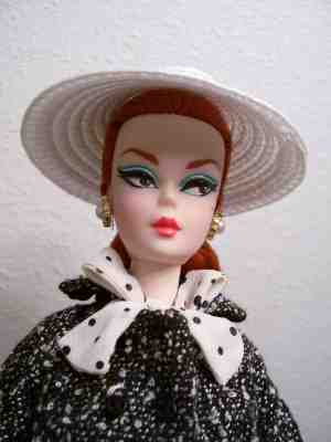 REDHEAD SILKSTONE BARBIE ARTICULATED BLACK & WHITE TWEED SUIT NEWLY DEBOXED
