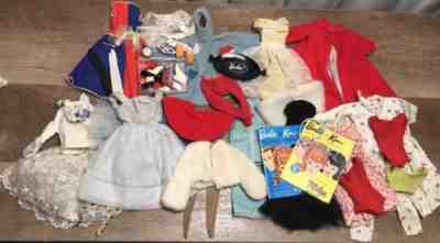 Vintage 60s Barbie Clothes Lot Original Outfits Accesories 979, 987, 933, 943 &&